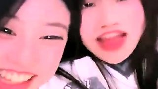 Horny amateur asian teen girl toying her pussy on cam