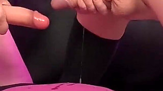Cock Rubbing and Amazing Cumshot