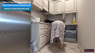 Hot Italian MILF Cheats on Husband with Big Cock Plumber - Homemade Fuck