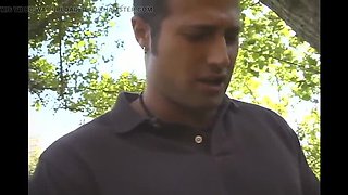 Brunette MILF Lezley Zen Sucks Cock Outdoor For Cum In Mouth