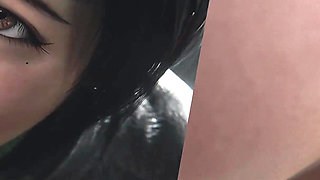 Yuffie Kisaragi Big Dick Sloppy Blowjob - Deep & Messy 3D Animation