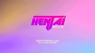 Wild Hentai Sex with Pervy Stepsis - Rough Fuck & Creampie in HD Anime