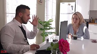 Bella Mur Fucks My Girlfriend Hard - Big Tits Blonde Teen Riding BWC