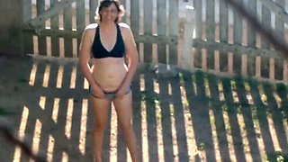 Amateur Brazilian Wife Teases Husband on Street with Blowjob and Dirty Talk