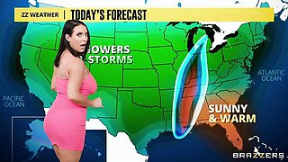 Sexy as hell brunette Angela White likes interracial dick-riding
