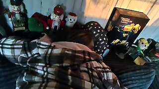 Getting my pussy pounded before dinner.