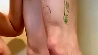 After Stroking Him, My 55m Hot Photographer Fondled My Tits and Pussy Then Fucked My Mouth Standing. I Gave an Amazing Blowjob!