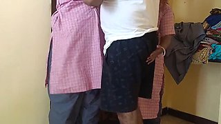 South Indian Schoolgirls Inba & Laxi Ammu Threesome Fucking HD