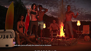 Dominos Beach 12: Riley's Blindfold Massage on John W/ Rebels