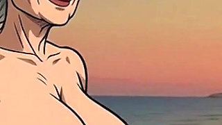 Cartoon Big Boob Beach Matures