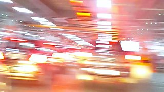 Busty Czech amateur fucks outdoor in public