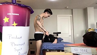 onlyfans.com Legit Korean RMT Intern Seduced Into Huge Cock