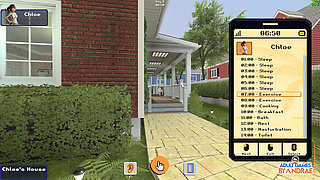 Ep2: Chloe Doing Jumping Jacks - My Sexy Neighbour 2 (gameplay)