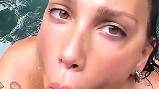 Fucked My Neighbor’s Wife in the Airbnb Backyard After She Got Out of the Pool