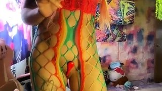 Blonde teen Sierras first erotic masturbation video