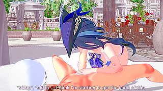 Clorinde Bikini Blowjob - Genshin Impact