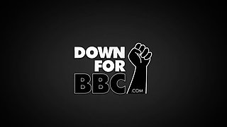 DOWN FOR BBC - Amber Moloko Big Black Cock Anal Fuck