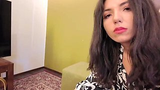 Amateur Teen Stepsister Blowjob POV - 18 Year Old Step Sis Fucking