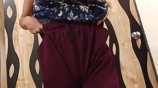 Desi teen gets rough doggy style creampie after long time - Hindi dirty talk