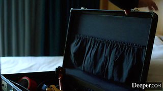 Deeper. Curvy Kazumi Is Dominated, Gagged  Spanked Hard - Kazumi Squirts