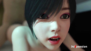 Neon Nights Tokyo Capsule: Chieko's Cowgirl Blowjob & Cumshot Sensation Japanese Version