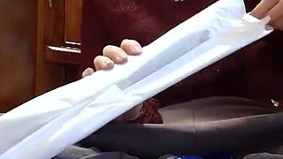 Jessy funny amateur teen brunette toying