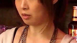 Uncensored Japan group sex with skinny teens at party