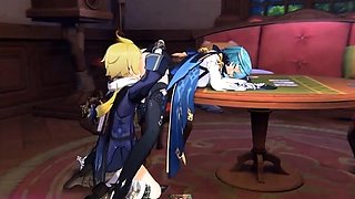 Eula fell asleep [lyusfyuring]