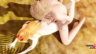Chainsaw Man Hentai - Power Fucked in the Beach - Asian Japanese Manga Anime Porn