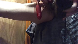 Anal Pussy BBC Dildo Play