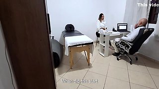 A Milf Gets Fingered By The Proctologist During An Anal Exam