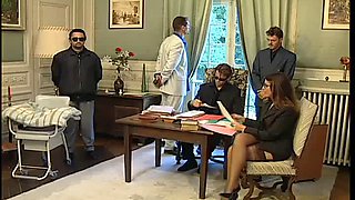 Karen Lancaume Double Penetrated Secretary: Blowjob, Anal  Brunette Porn