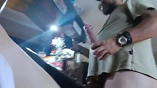 He fucked me at the local bar - tight pussy petite beauty