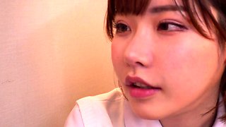 Awesome Asian Coed Blowjob and balls licking