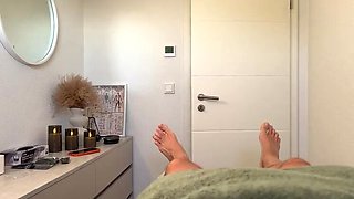 Eva Keks German Nurse Massage Blowjob POV - Cum in Mouth MILF Roleplay