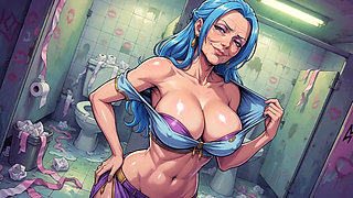 Nefertari Vivi Inspired Naughty Bathroom Babe