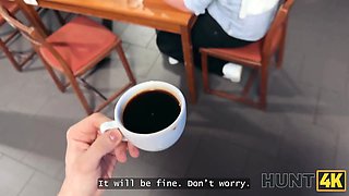 Hunt4k. hardcore grubby xxx in the clean wc