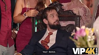 Hot Brunette Bride Lola Danger Fucked Hard in Public Wedding Sex