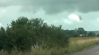 Blonde MILF Wife Naked in Public Car - Solo Masturbation Makes Her Squirting Orgasm for Stranger