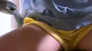 Cute blonde amateur webcam teen masturbating