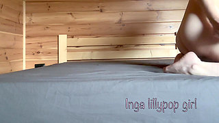 Skinny Girl with Big Clit Masturbation