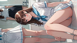 Busty Curvy Indian Beauty Gets Lifted & Carried by Eager Men on Crowded Bus - Cartoon ai video