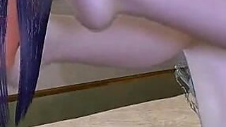 The Digital Goddess of Enchanted Curves - 3D Animation Hentai