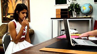 Teen sucks three dicks in old on young porn