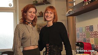 Ersties featuring Mia Bandini's amateur threesome video