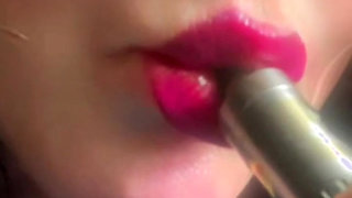 Smoking Hot Pink Seductive Lips & Slow Motion Vapor Bliss