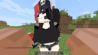 Cartoon hentai featuring big booty and busty girls