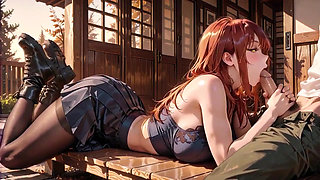 Explosive Hentai Onee-san Session - Big Tits Bouncing, Dripping Madness