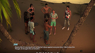 Dominos Beach 5 Sfw Walkthrough: Jhon Meets Rebels Gang New Friends & Beach Alliance Tease