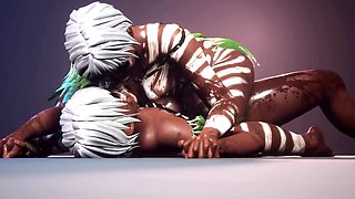 Sapphic, big boobs, culo
